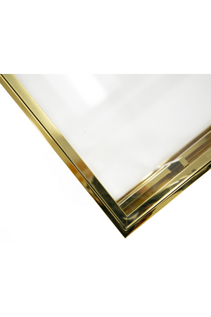   Glass Square Coffee Table | Oroa.com