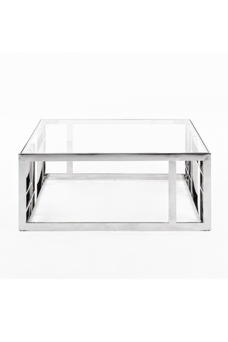   Glass Square Coffee Table | Oroa.com
