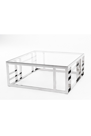   Glass Square Coffee Table | Oroa.com