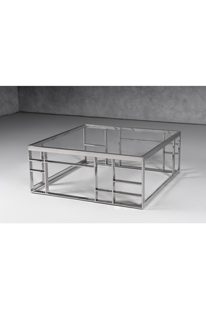   Glass Square Coffee Table | Oroa.com