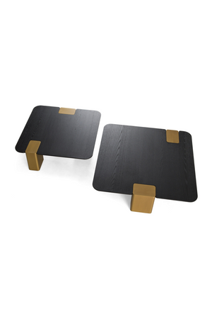   Black Oak Nesting Coffee Tables (2) | Oroa.com