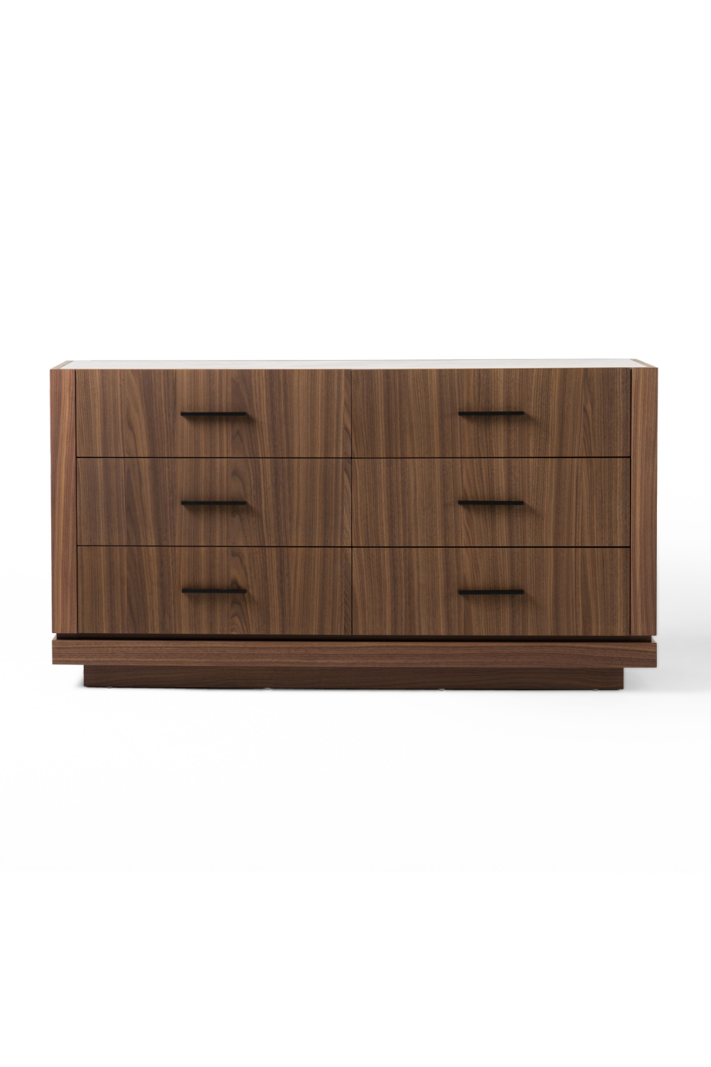   6-Drawer Walnut Dresser | Oroa.com