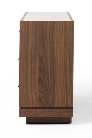   6-Drawer Walnut Dresser | Oroa.com