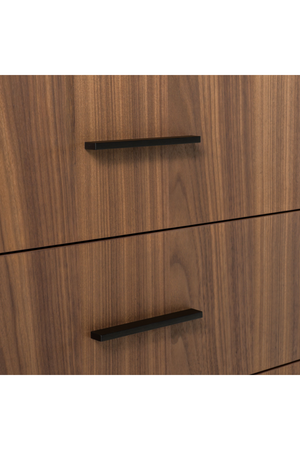   5-Drawer Walnut Chest | Oroa.com