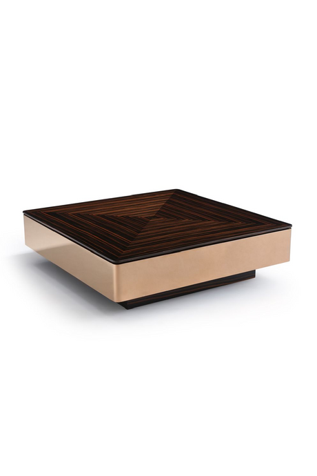  Square Ebony Coffee Table | Oroa.com