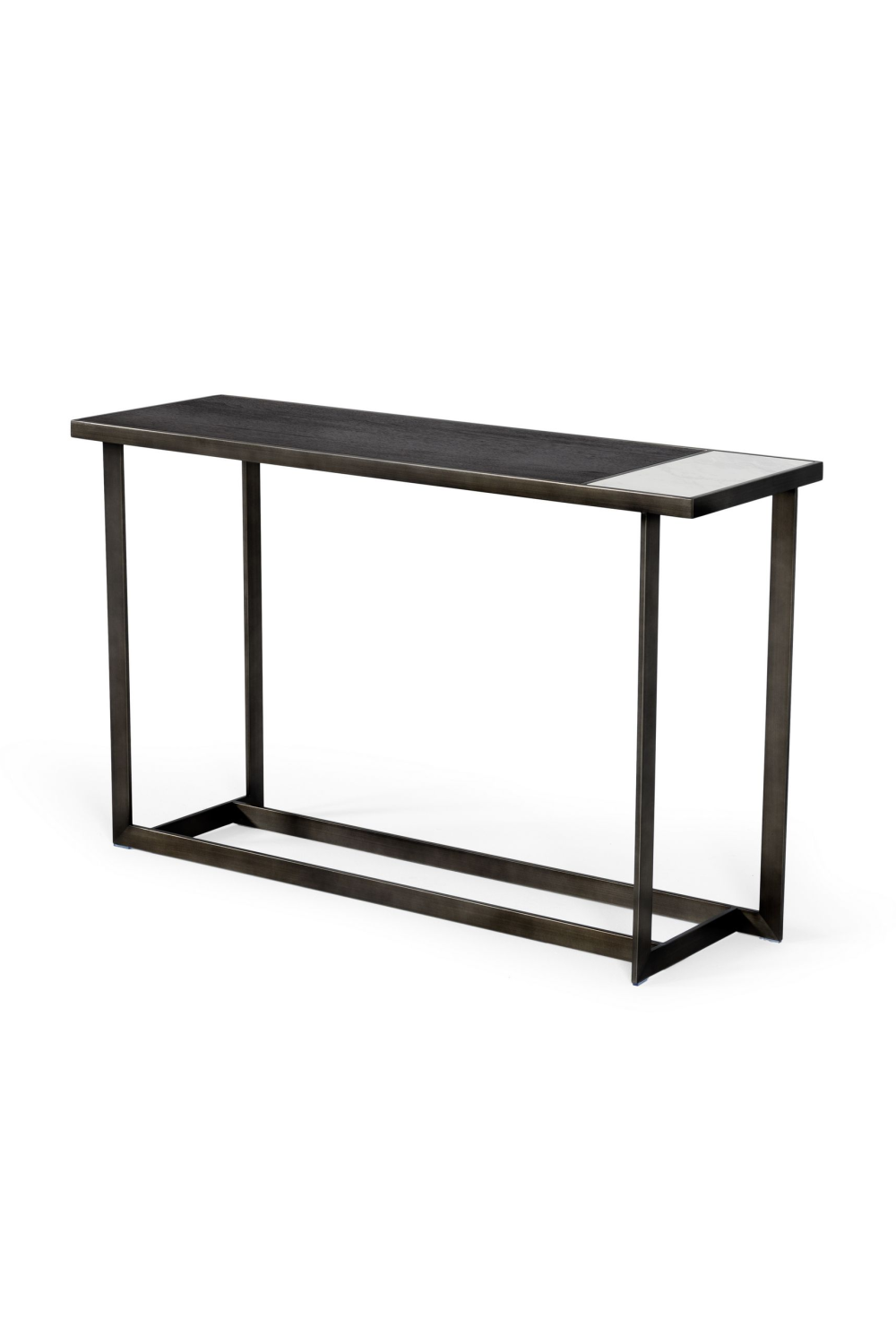   Gray Walnut Marble Console Table | Oroa.com