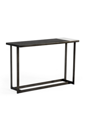   Gray Walnut Marble Console Table | Oroa.com