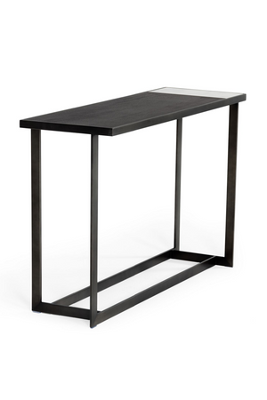   Gray Walnut Marble Console Table | Oroa.com