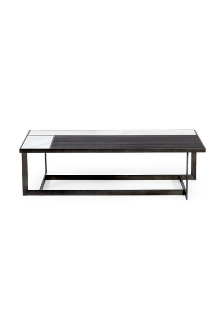   Gray Walnut Marble Coffee Table | Oroa.com