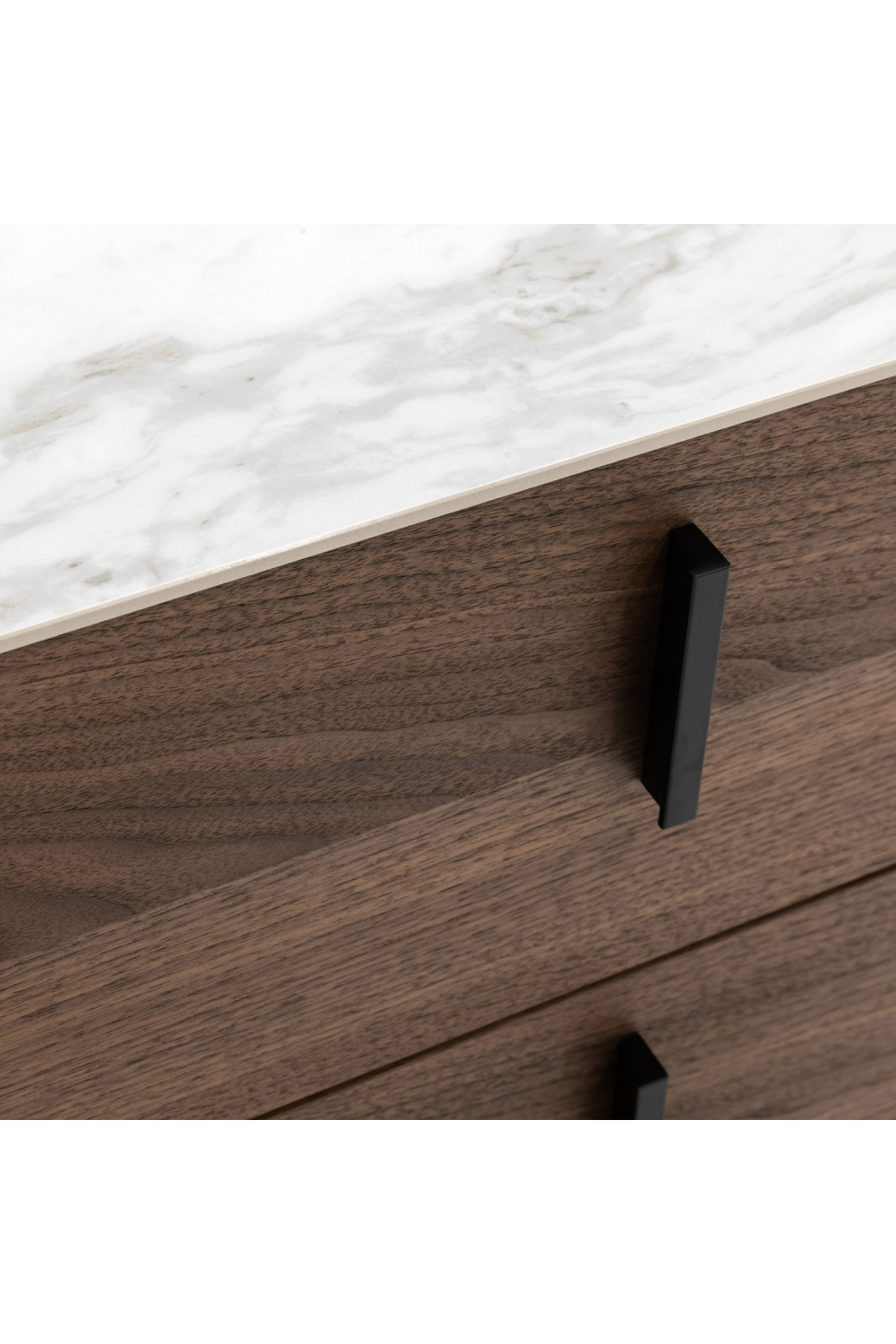   Walnut Veneer 3-Drawer Dresser | Oroa.com