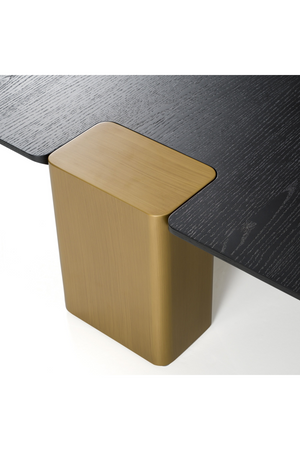   Black Oak Square Coffee Table | Oroa.com