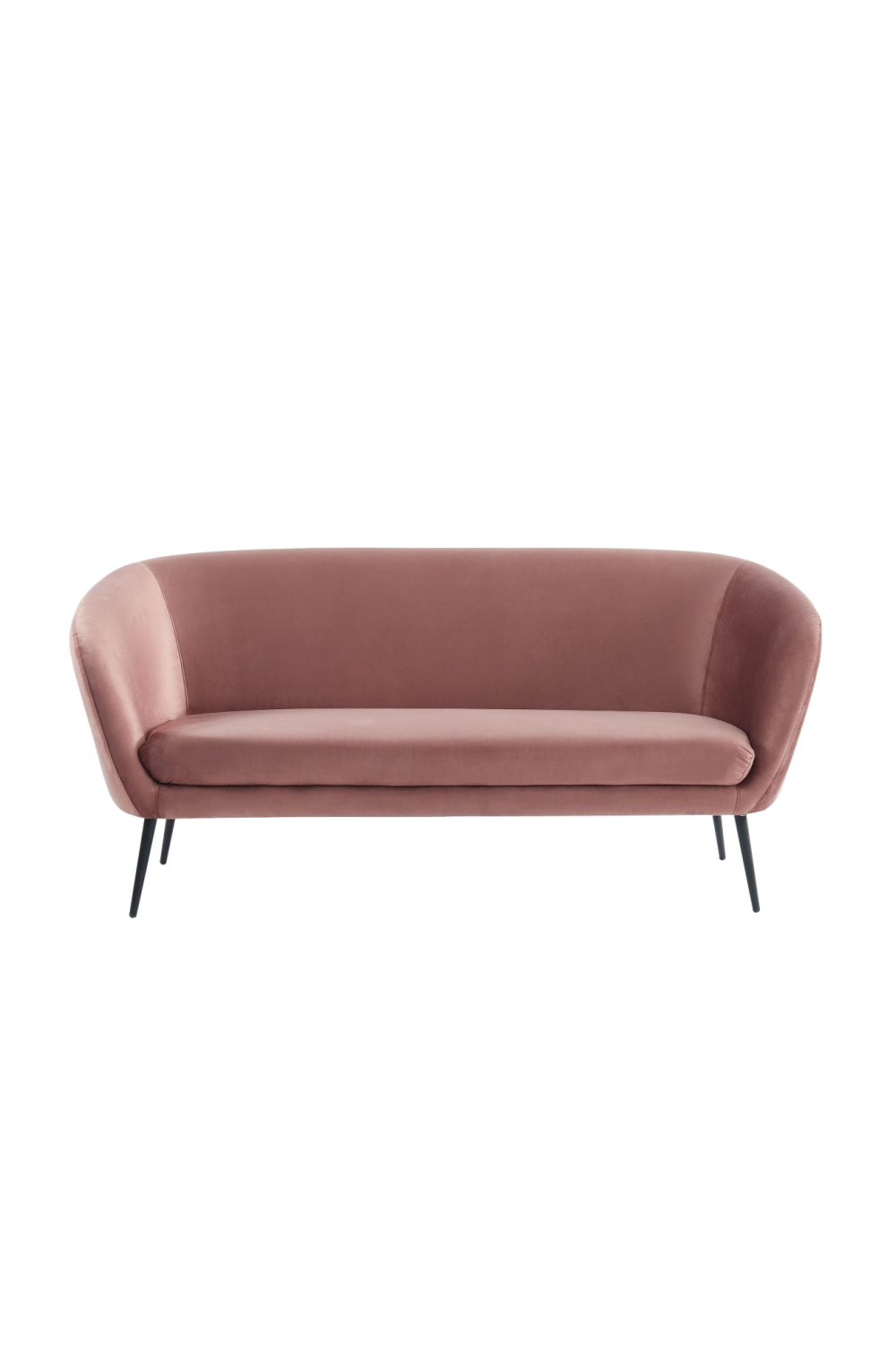   Pink Sloped-Arm Sofa | Oroa.com