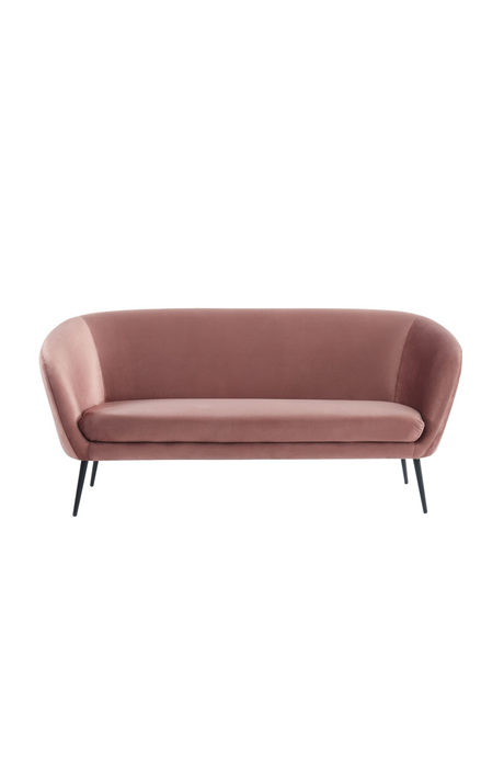   Pink Sloped-Arm Sofa | Oroa.com
