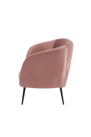   Pink Sloped-Arm Sofa | Oroa.com
