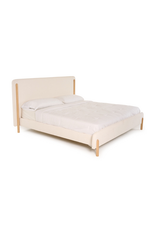   White Upholstered Bed | Oroa.com