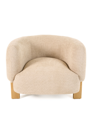   Curved-Back Accent Chair | Oroa.com