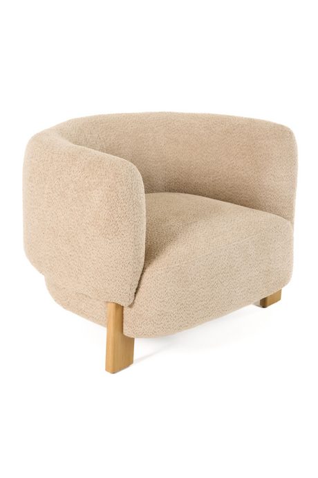   Curved-Back Accent Chair | Oroa.com
