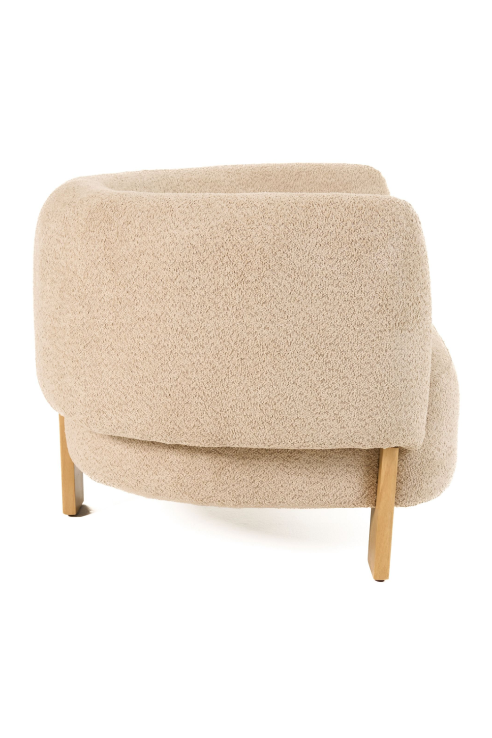   Curved-Back Accent Chair | Oroa.com