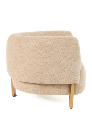   Curved-Back Accent Chair | Oroa.com