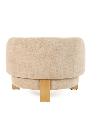   Curved-Back Accent Chair | Oroa.com