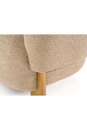   Curved-Back Accent Chair | Oroa.com