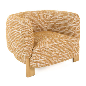   Curved-Back Accent Chair | Oroa.com