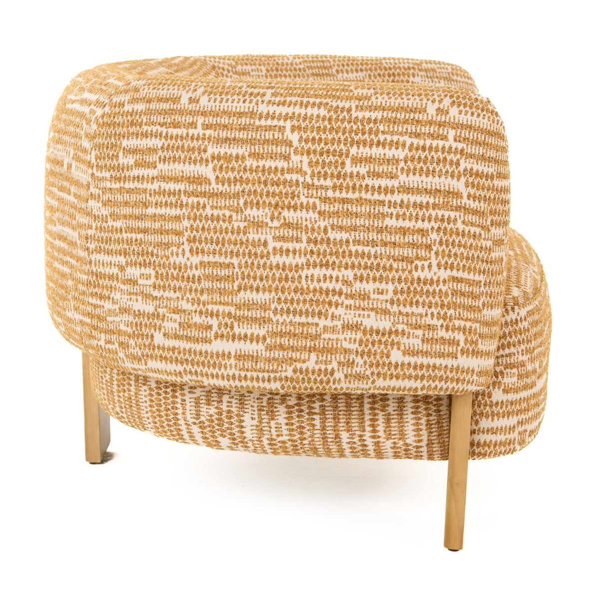   Curved-Back Accent Chair | Oroa.com