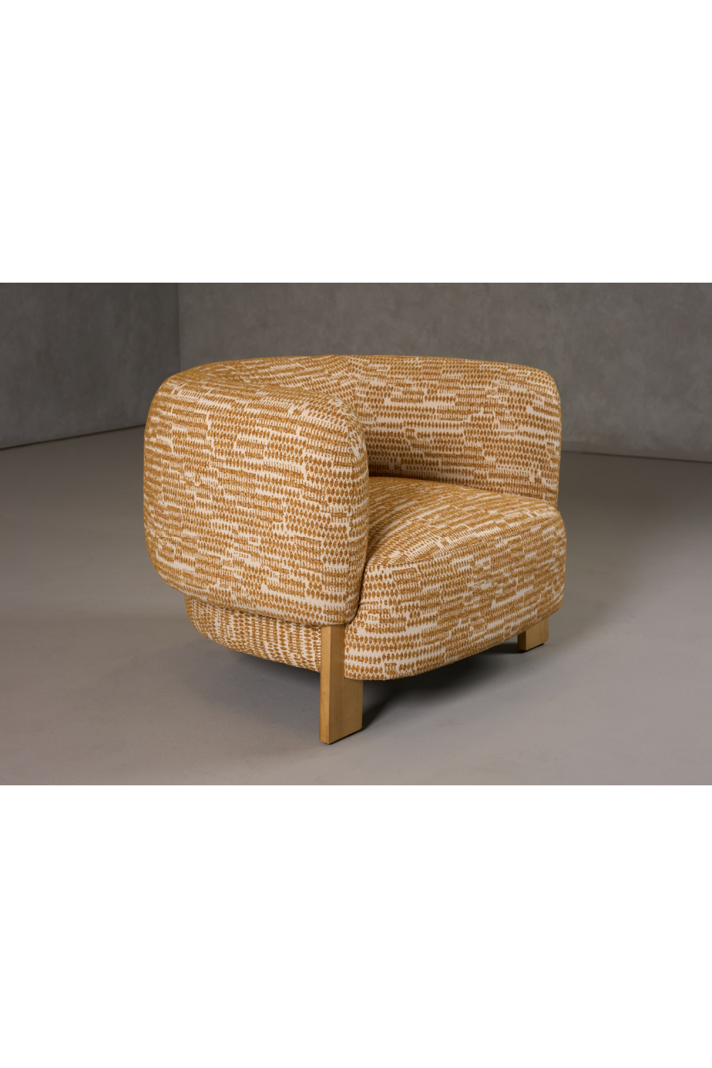   Curved-Back Accent Chair | Oroa.com