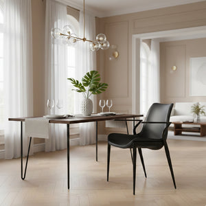   Vegan Leather Dining Chair Set (2) | Oroa.com
