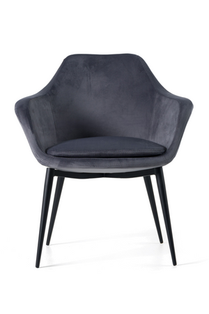   Velvet Dining Armchair | Oroa.com