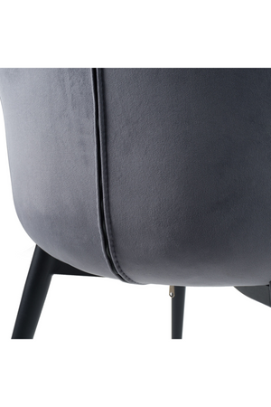   Velvet Dining Armchair | Oroa.com