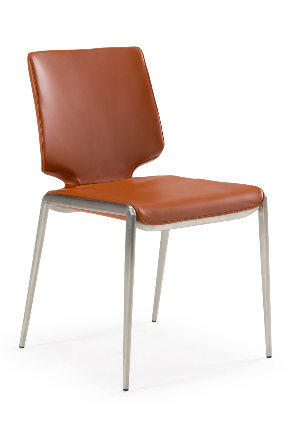   Eco-Leather Stackable Dining Chairs (2) | Oroa.com