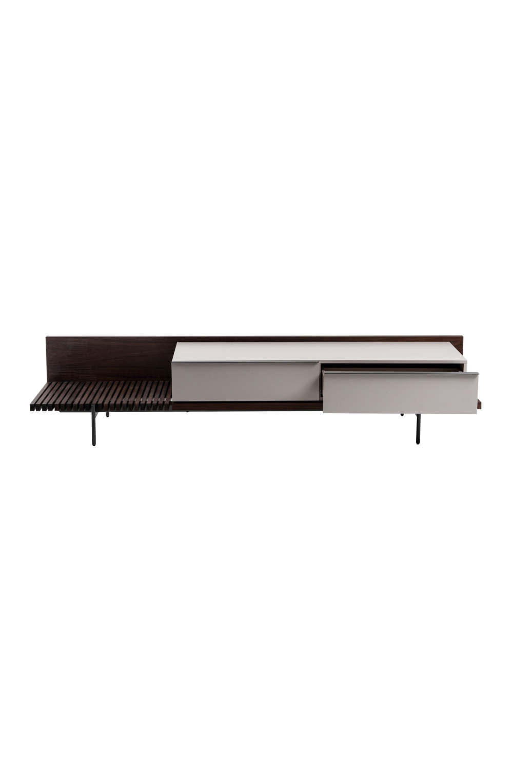   Matte Beige TV Cabinet | Oroa.com