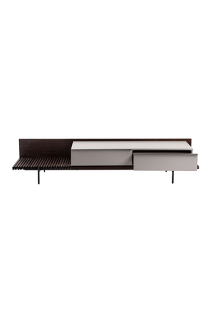   Matte Beige TV Cabinet | Oroa.com