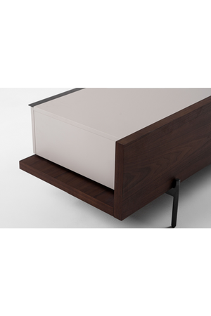   Matte Beige TV Cabinet | Oroa.com