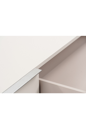   Matte Beige TV Cabinet | Oroa.com