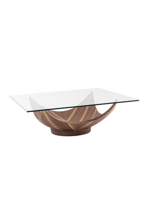   Square Tempered Glass Coffee Table | Oroa.com
