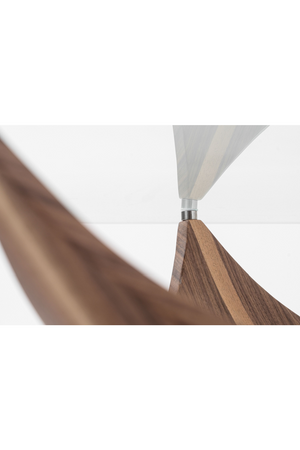   Square Tempered Glass Coffee Table | Oroa.com