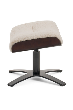  Beige Lounge Chair & Ottoman | Oroa.com