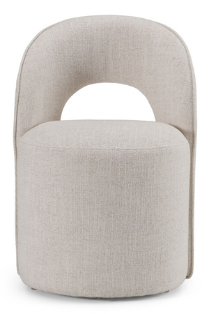   Cream Swivel Dining Chair | Oroa.com