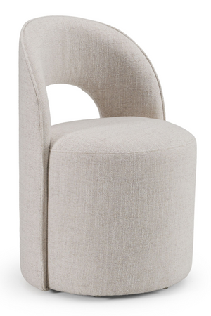  Cream Swivel Dining Chair | Oroa.com