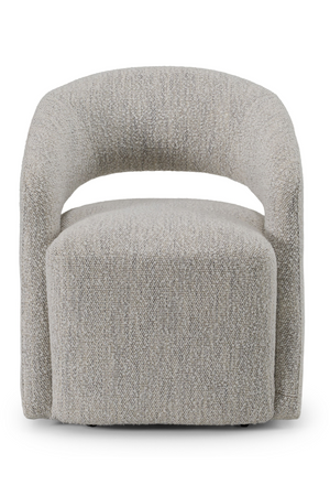   Gray Wheeled Dining Chair | Oroa.com
