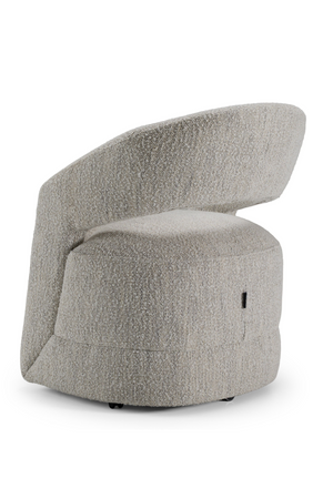   Gray Wheeled Dining Chair | Oroa.com
