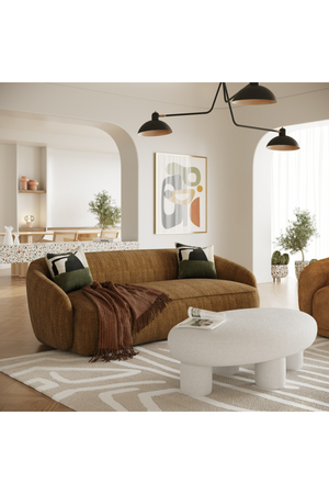   Yellow Curved Sofa | Oroa.com