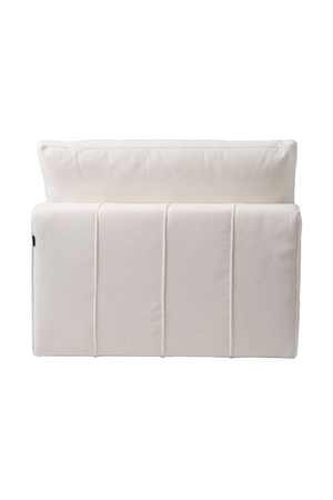   White Armless Modular Sofa | Oroa.com