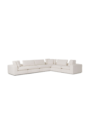   White Modular Corner Sofa | Oroa.com