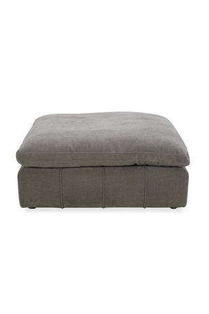   Fabric Square Ottoman | Oroa.com