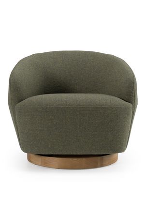   Hemp Fabric Swivel Accent Chair | Oroa.com