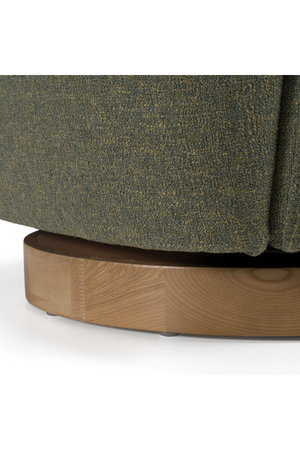   Hemp Fabric Swivel Accent Chair | Oroa.com