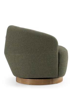   Hemp Fabric Swivel Accent Chair | Oroa.com